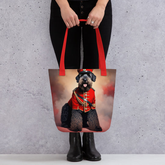 Tote bag-Black Russian Terrier