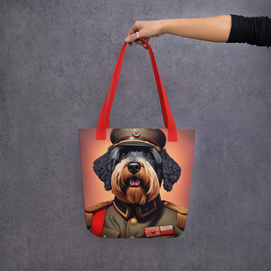 Tote bag-Black Russian Terrier V3