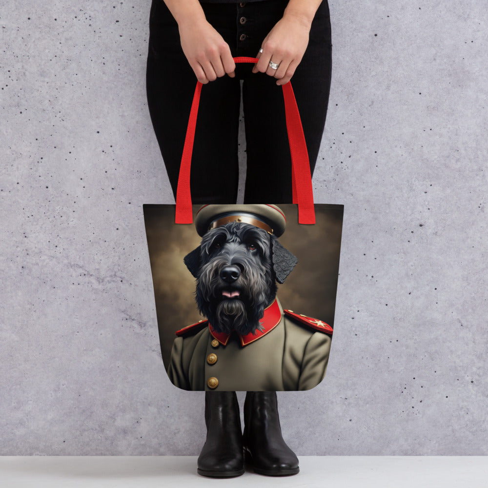 Tote bag-Black Russian Terrier V4