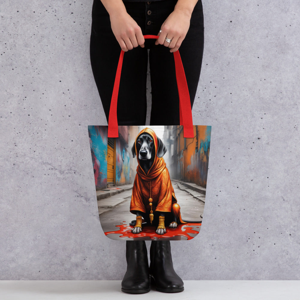 Tote bag-Blood Hound V9