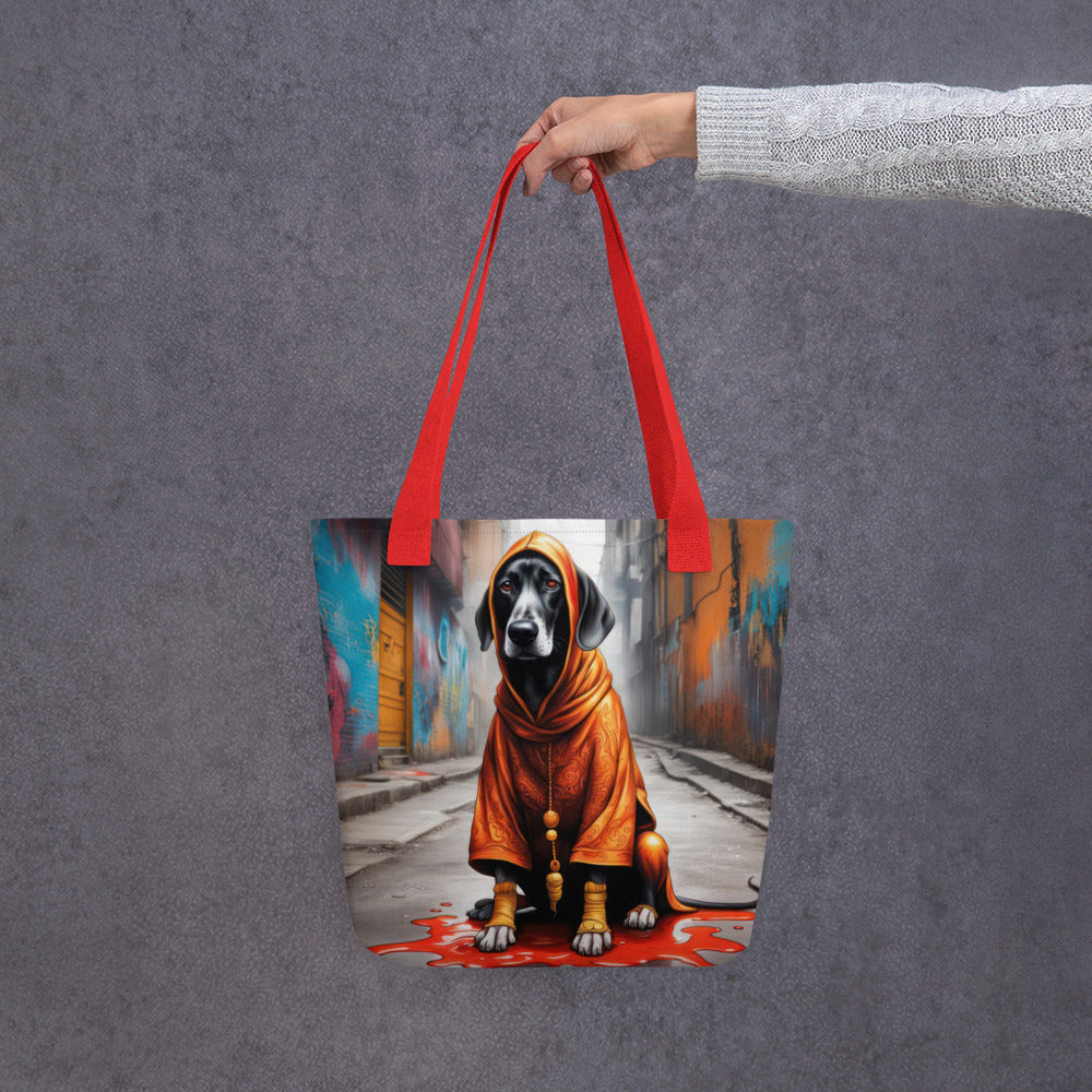 Tote bag-Blood Hound V9