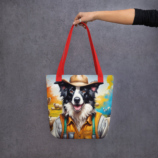 Tote bag-Border Collie