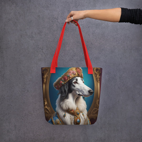 Tote bag-Borzoi V2