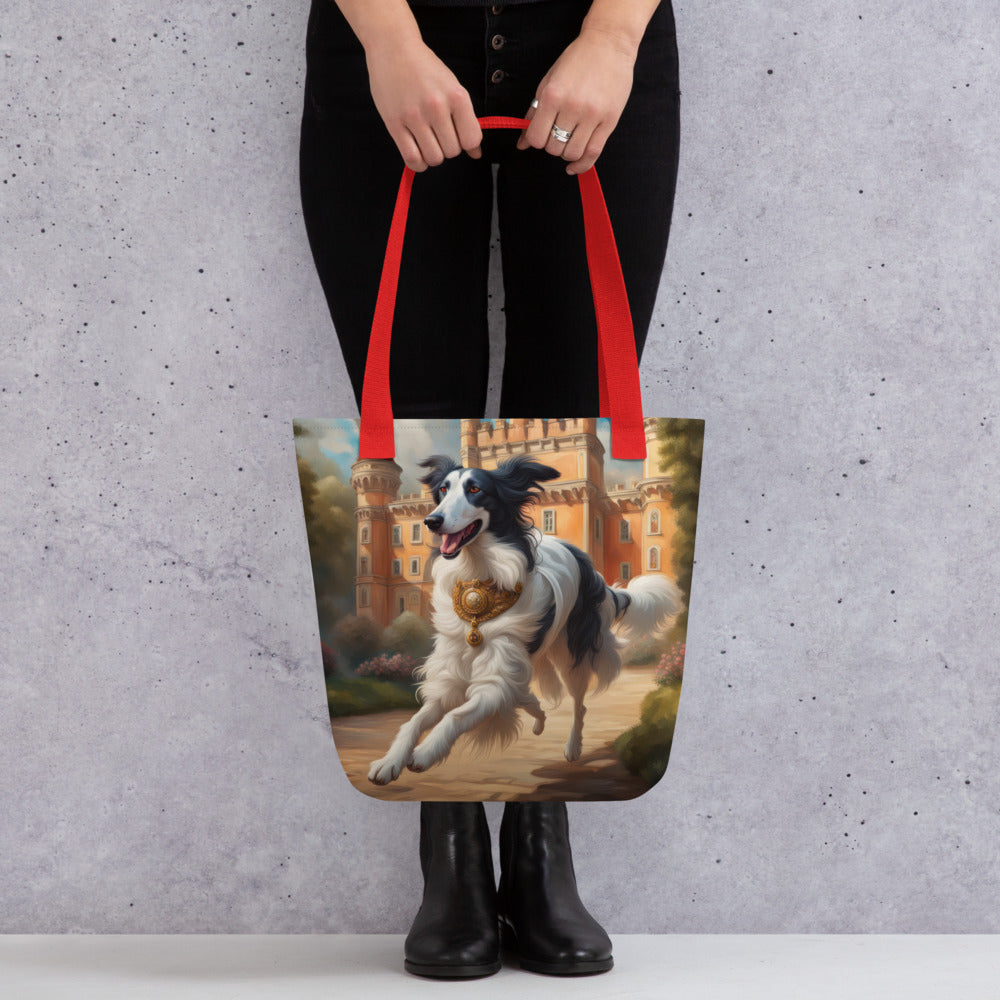 Tote bag-Borzoi V3