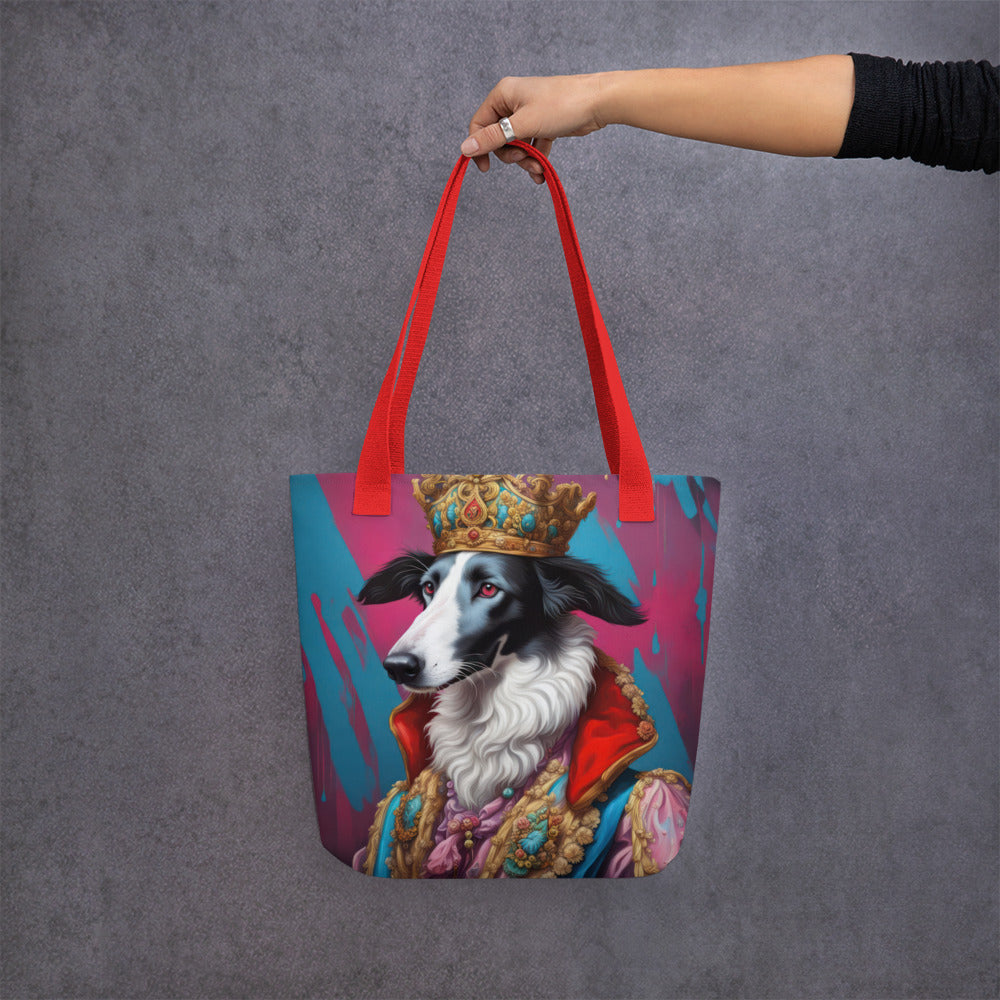 Tote bag-Borzoi V6