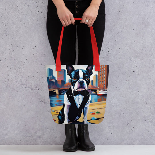 Tote bag-Boston Terrier