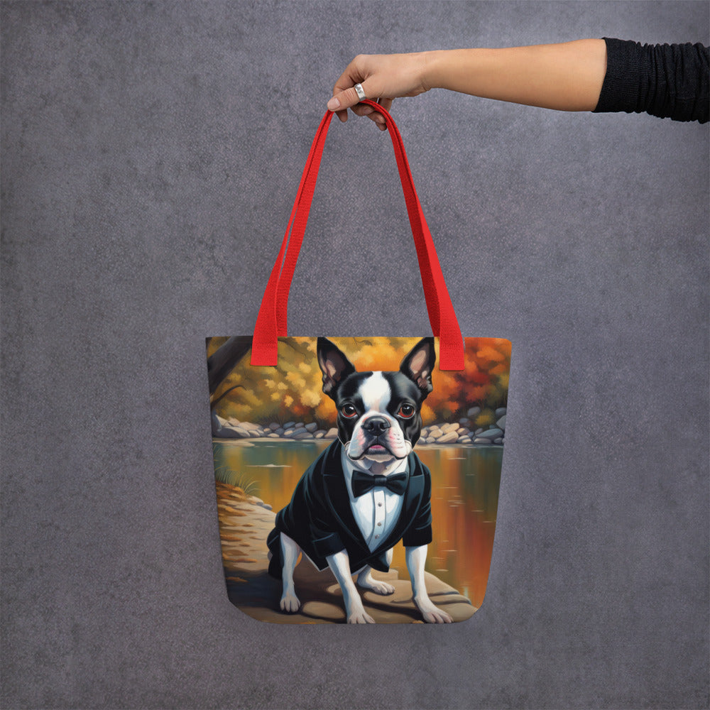 Tote bag-Boston Terrier V2