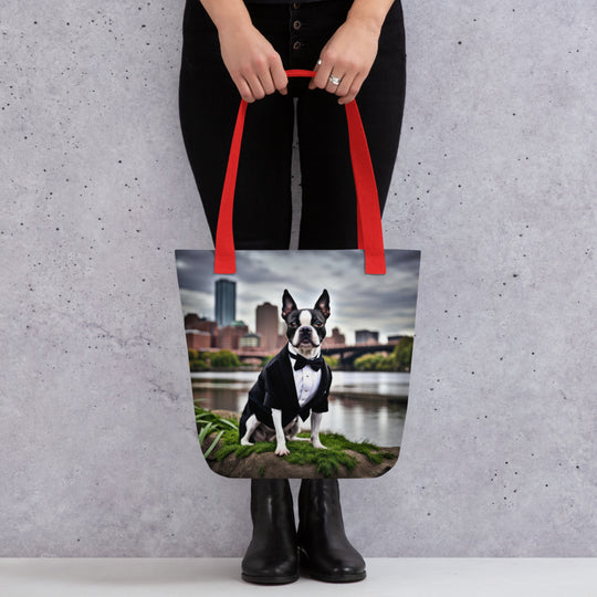 Tote bag-Boston Terrier V3