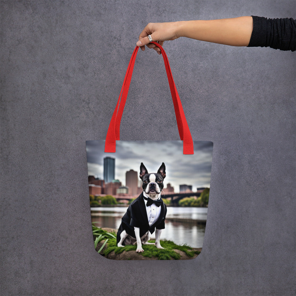 Tote bag-Boston Terrier V3