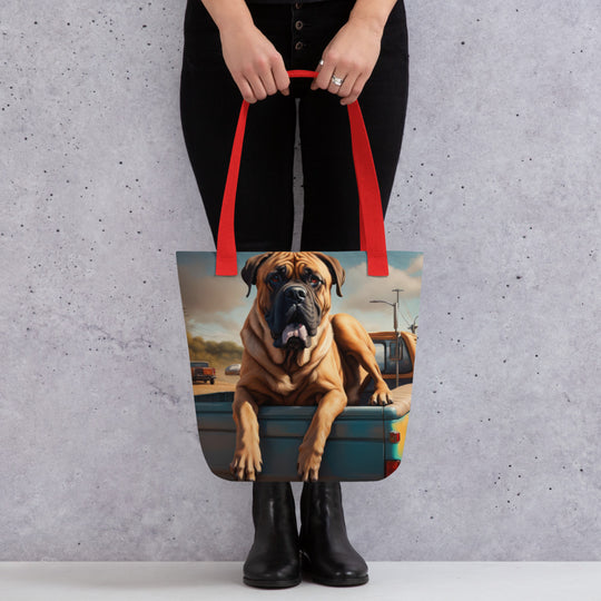 Tote bag-Bull Mastiff V6