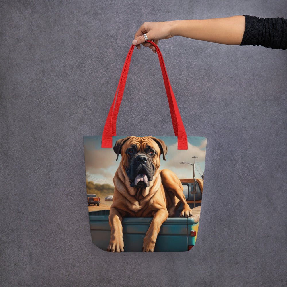 Tote bag-Bull Mastiff V6