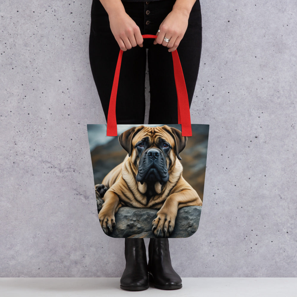 Tote bag-Bull Mastiff V7