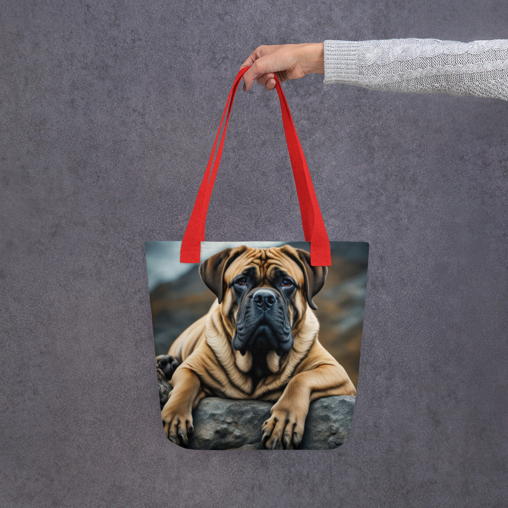 Tote bag-Bull Mastiff V7