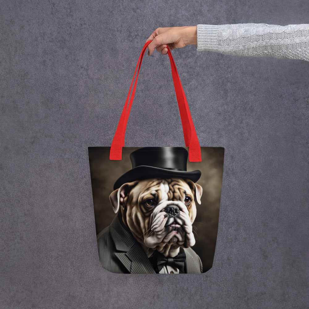 Tote bag-Bulldog V9