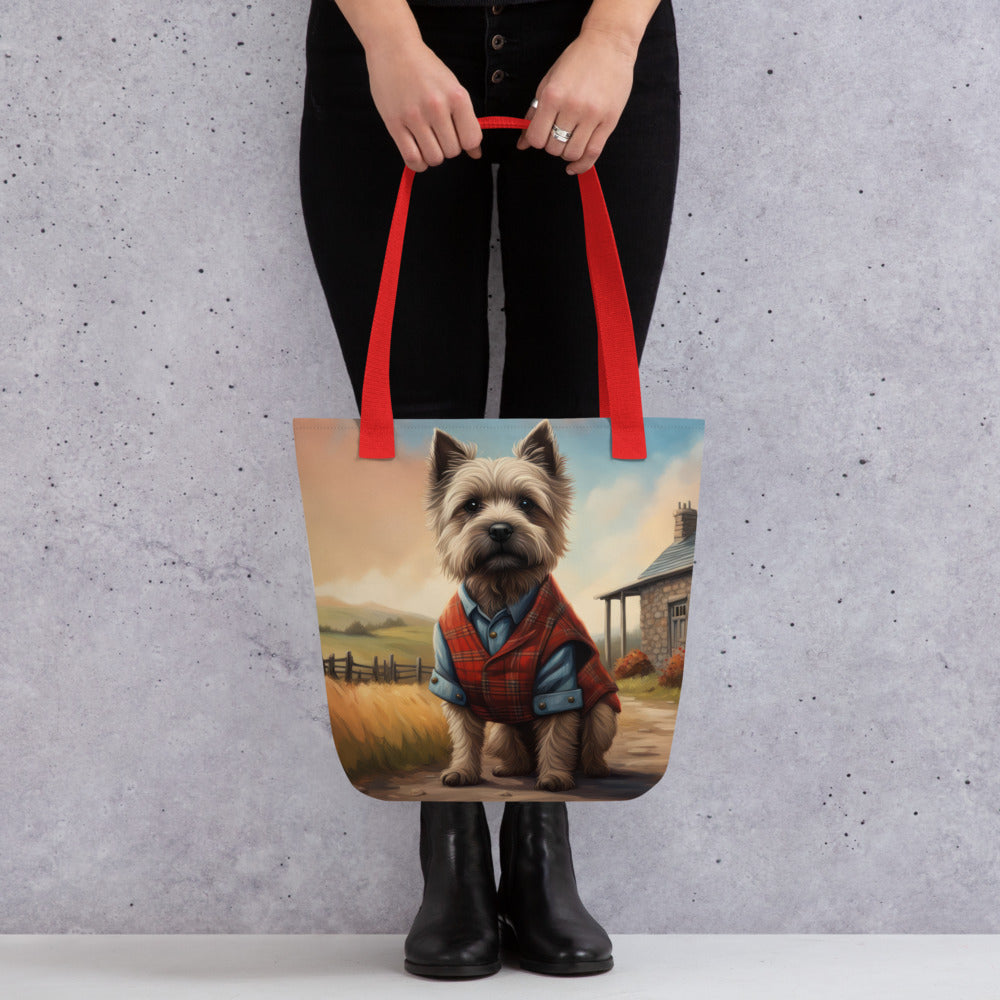 Tote bag-Cairn Terrier bV2