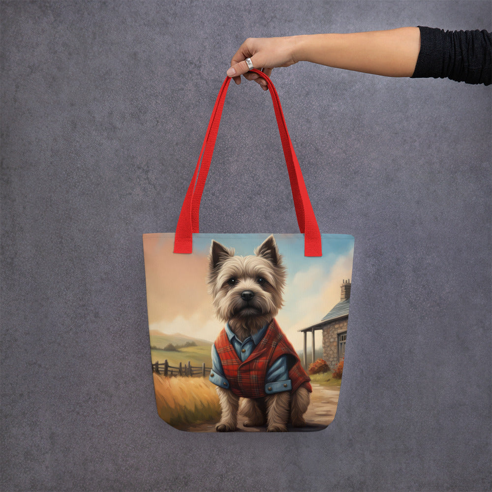 Tote bag-Cairn Terrier bV2