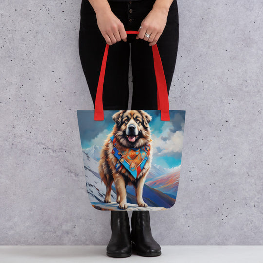 Tote bag-Caucasian Shepherd Dog