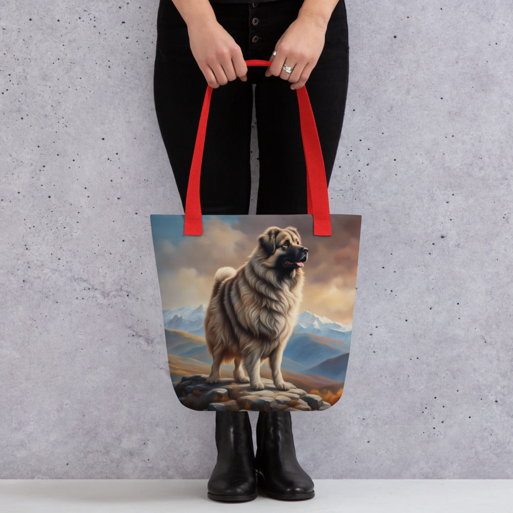 Tote bag-Caucasian Shepherd Dog V3