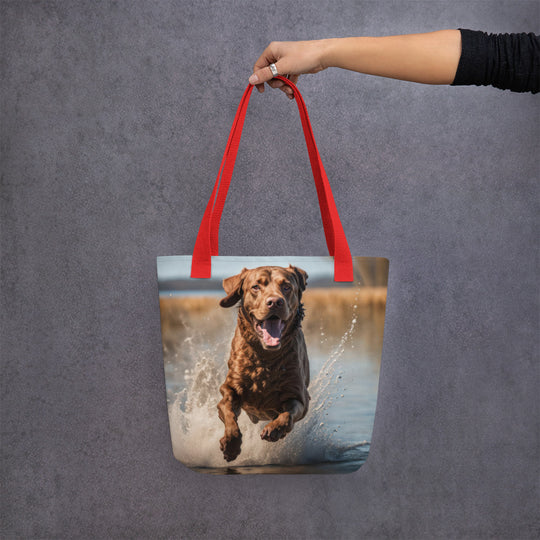 Tote bag-Chesapeake Retriever V2