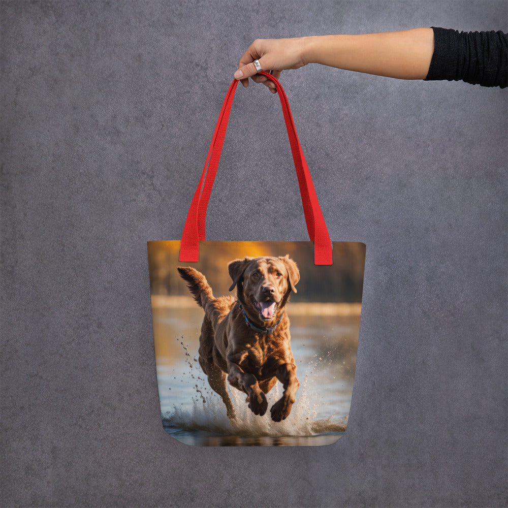 Tote bag-Chesapeake Retriever V3