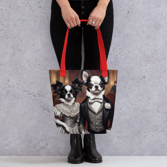 Tote bag-Japanese Chin V12