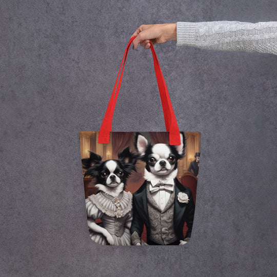 Tote bag-Japanese Chin V12