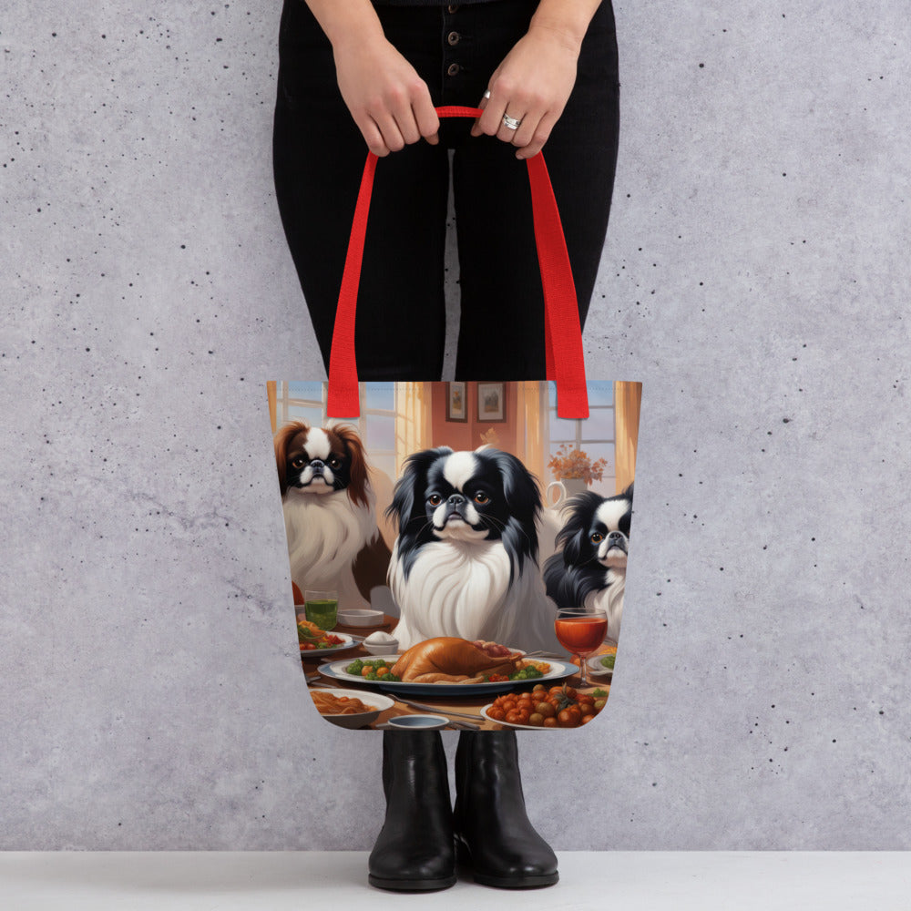 Tote bag-Japanese Chin V19