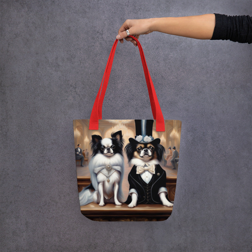 Tote bag-Japanese Chin V20