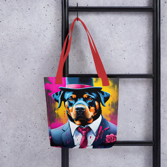 Tote bag-Rottweiler V2