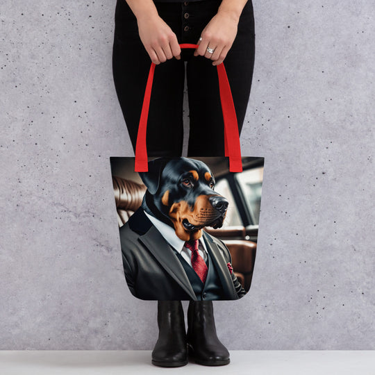 Tote bag-Rottweiler V10