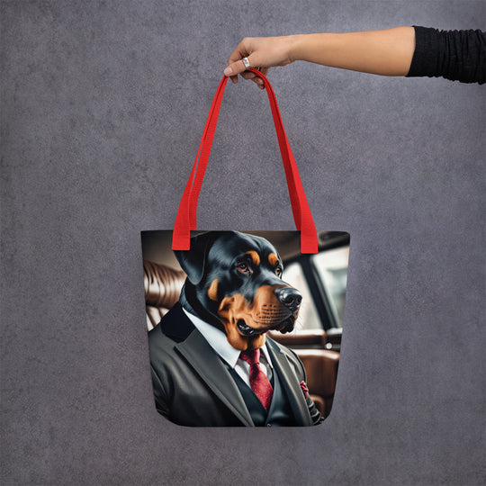 Tote bag-Rottweiler V10