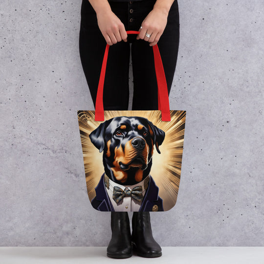 Tote bag-Rottweiler V17