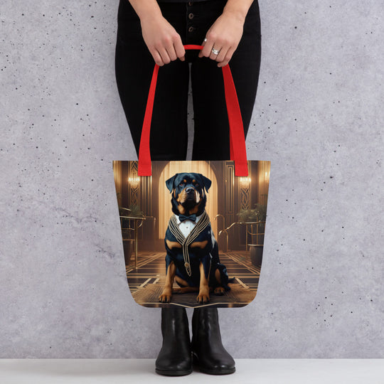 Tote bag-Rottweiler V18