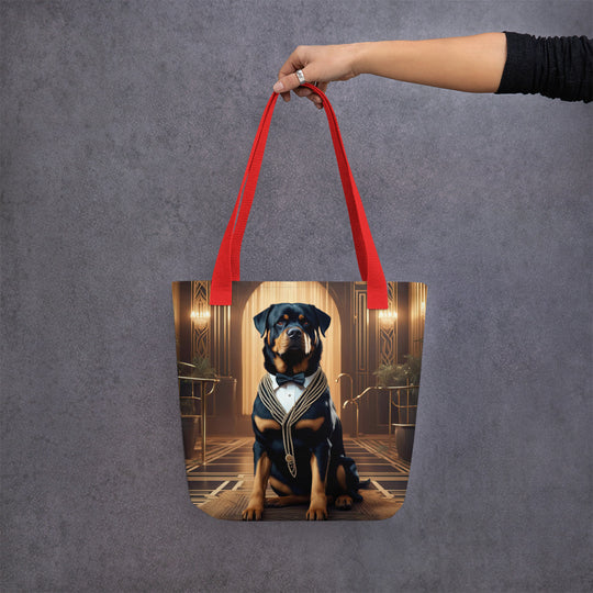 Tote bag-Rottweiler V18