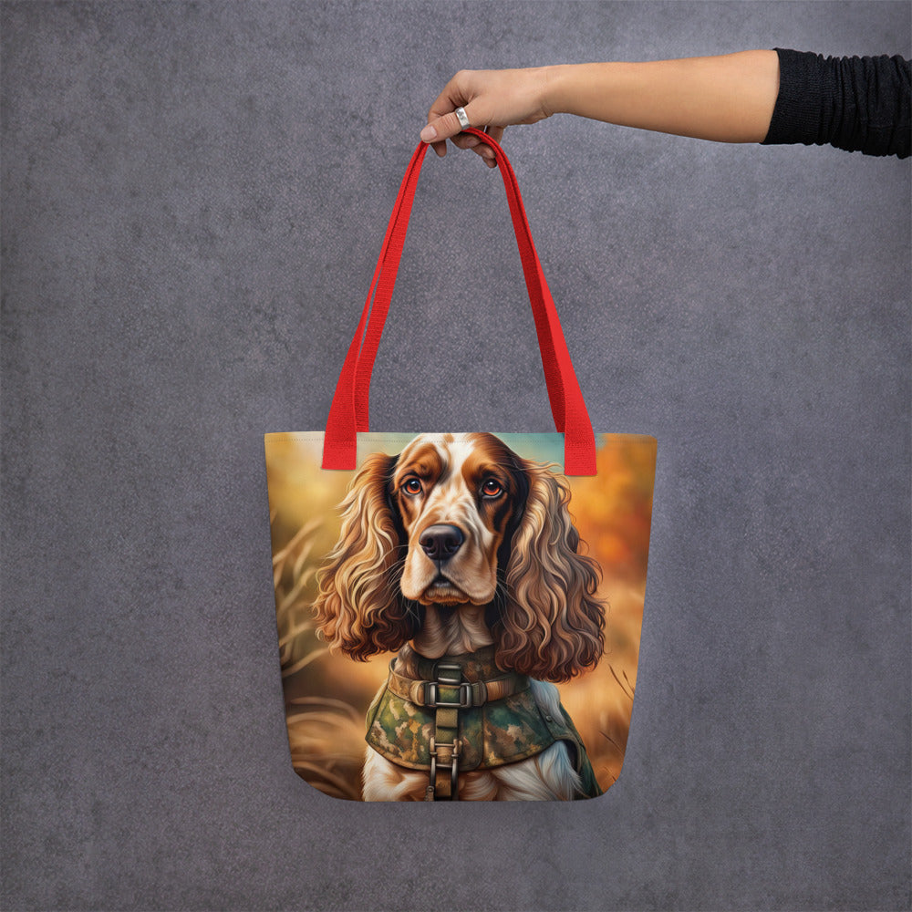 Tote bag-Cocker Spaniel  V2