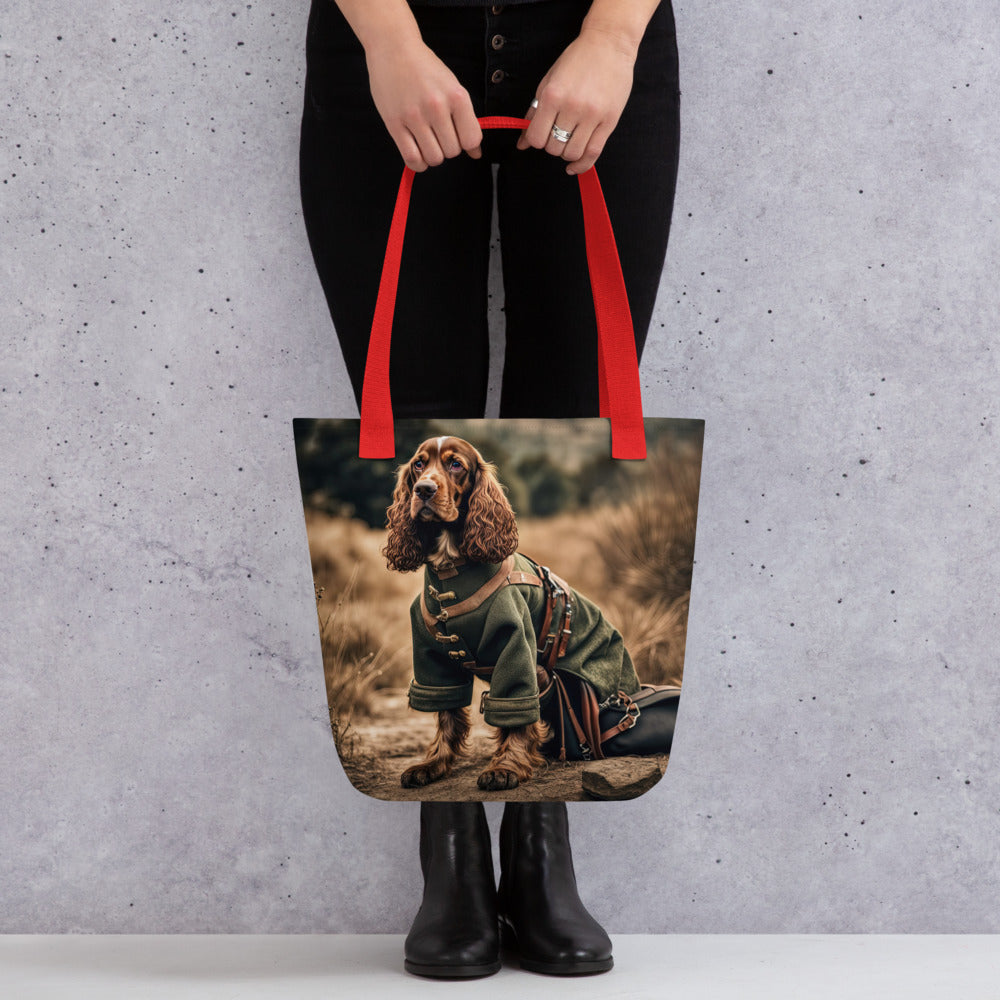 Tote bag-Cocker Spaniel V7