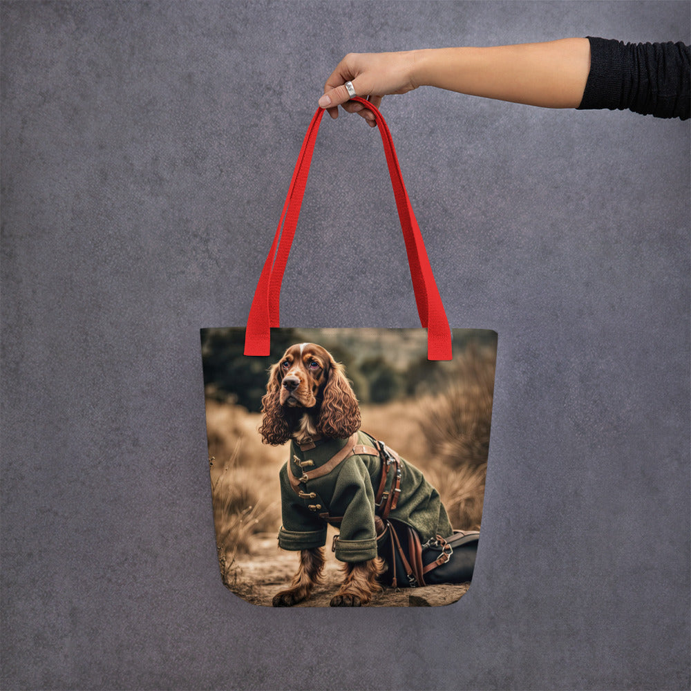 Tote bag-Cocker Spaniel V7