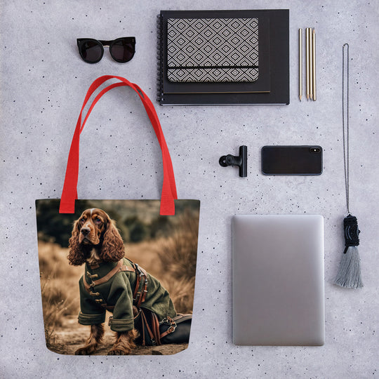 Tote bag-Cocker Spaniel V7