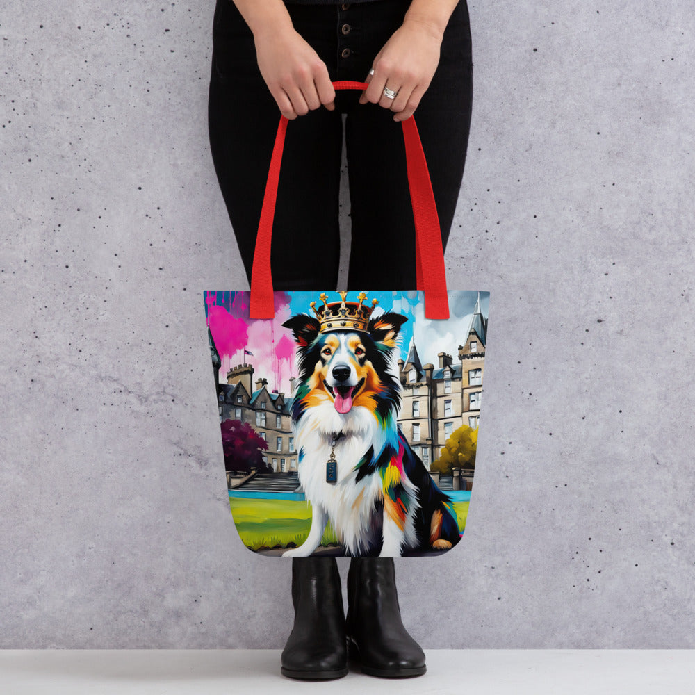 Tote bag-Collie V2