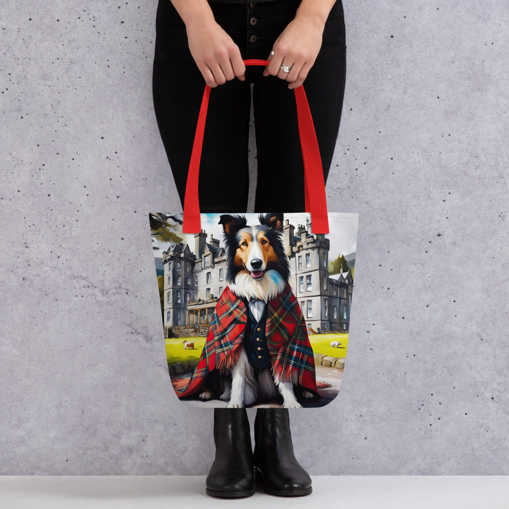 Tote bag-Collie V7