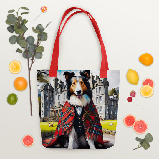 Tote bag-Collie V7