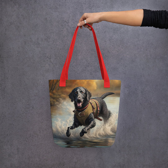 Tote bag-Curly-Coated Retriever