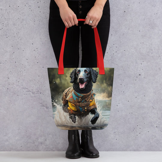 Tote bag-Curly-Coated Retriever V2