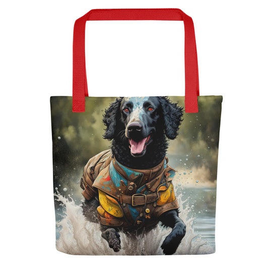 Tote bag-Curly-Coated Retriever V2