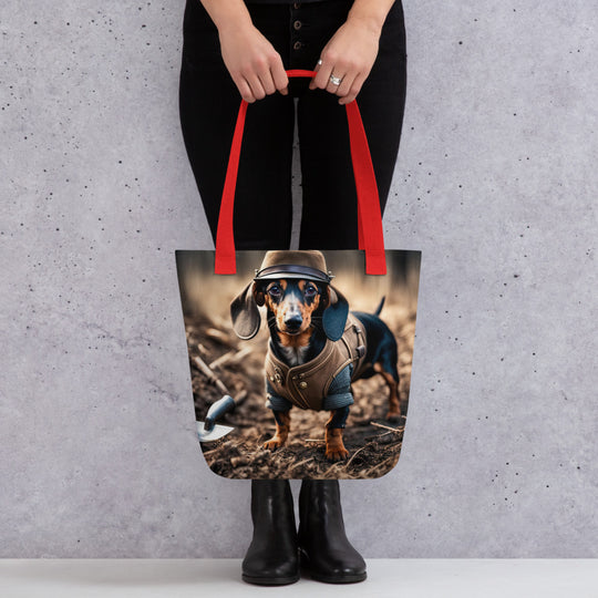 Tote bag-Dachshund