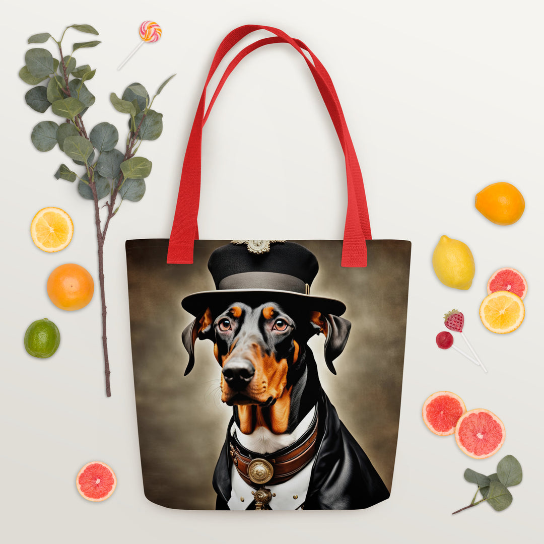 Tote bag-Doberman Pinscher V5