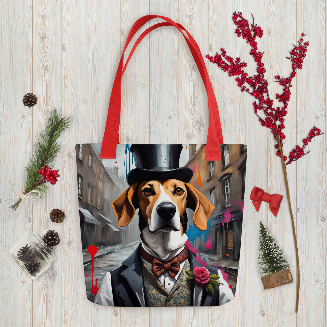 Tote bag-English Foxhound V3