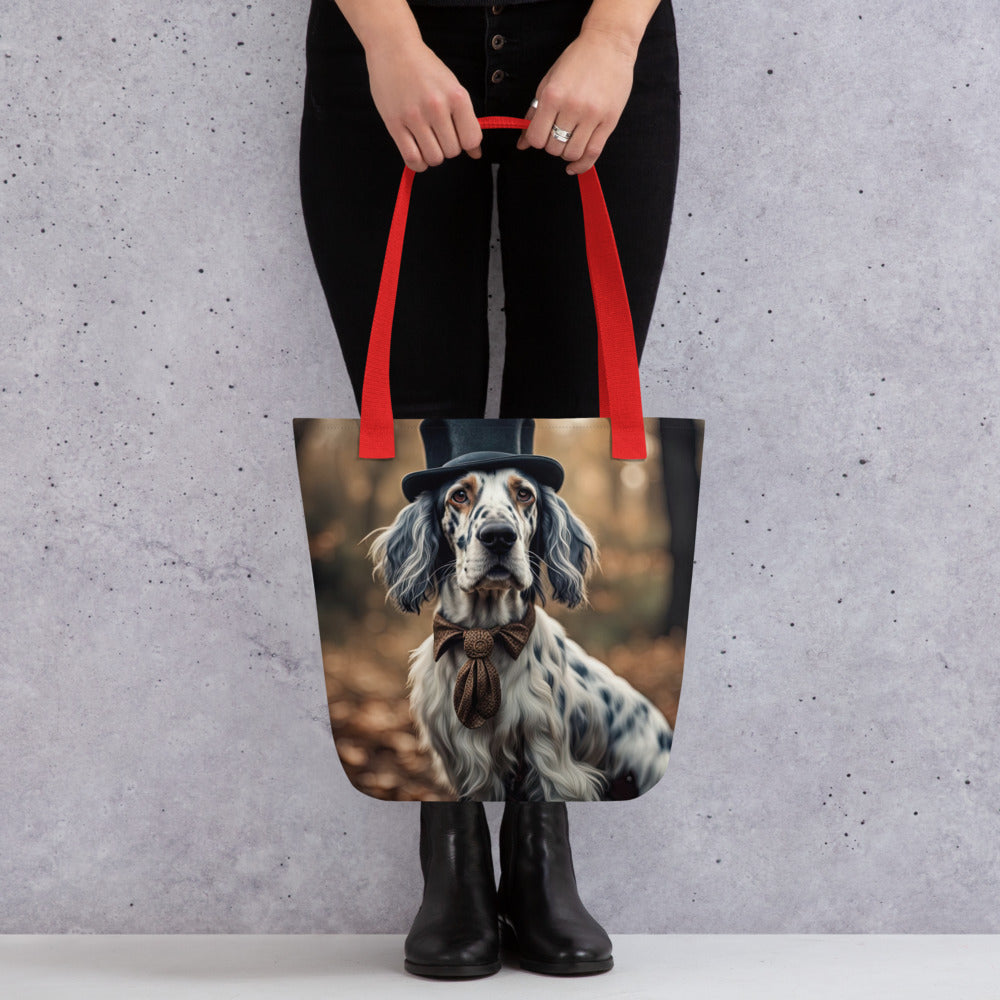 Tote bag-English Setter