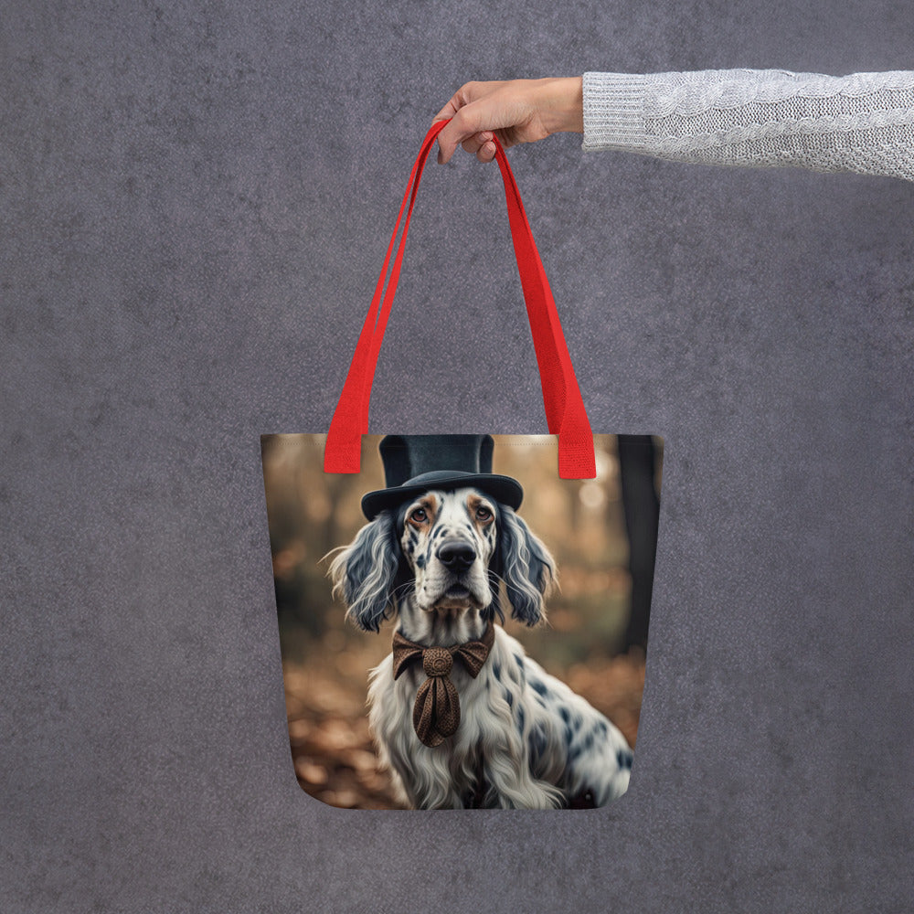 Tote bag-English Setter