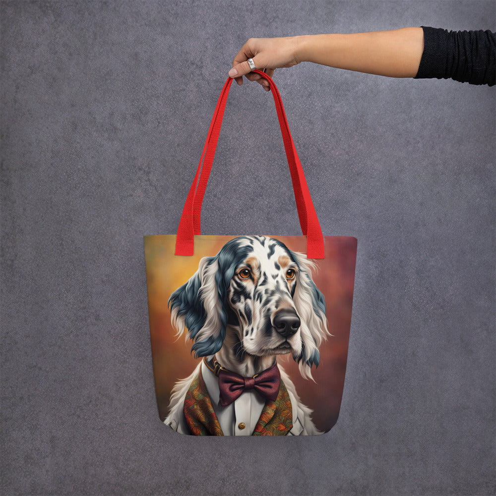 Tote bag-English Setter V3